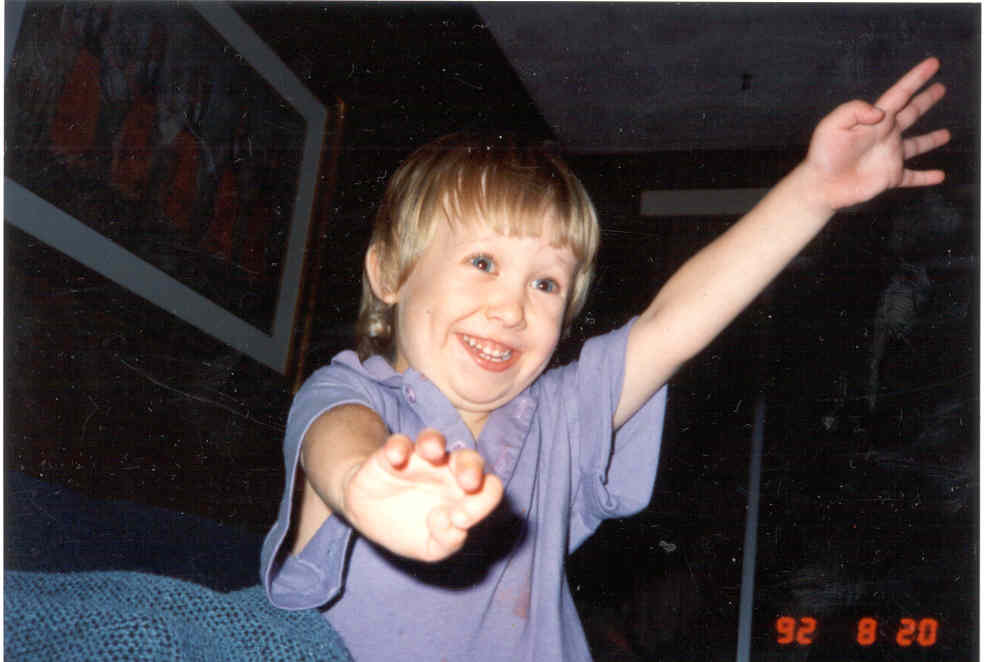 Wooing at four years old